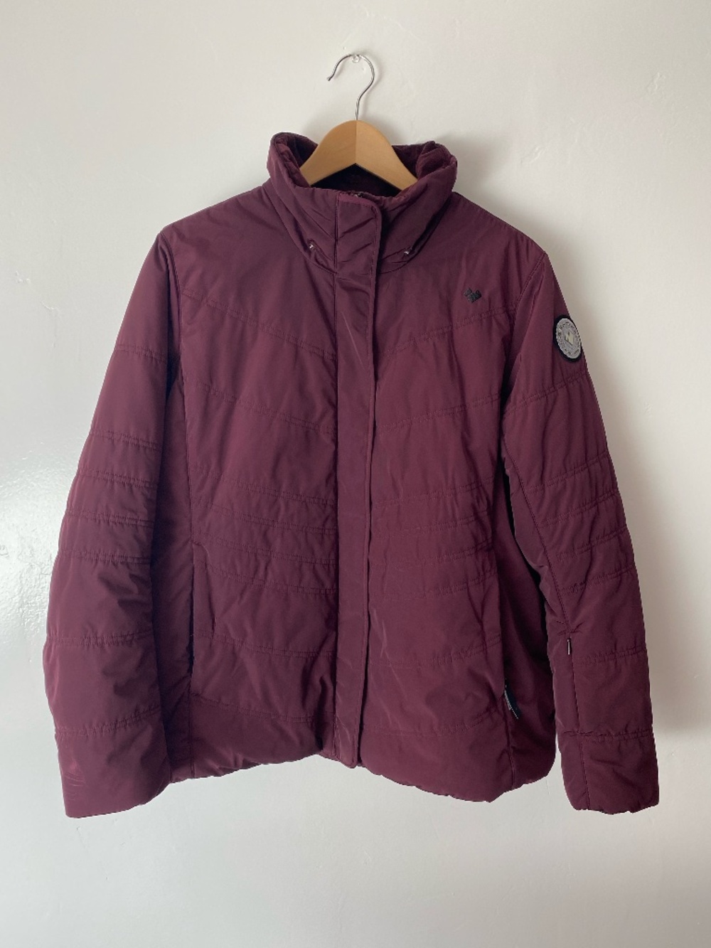 Obermeyer Women's Insulated Ski Jacket Purple Tuscany II Snow